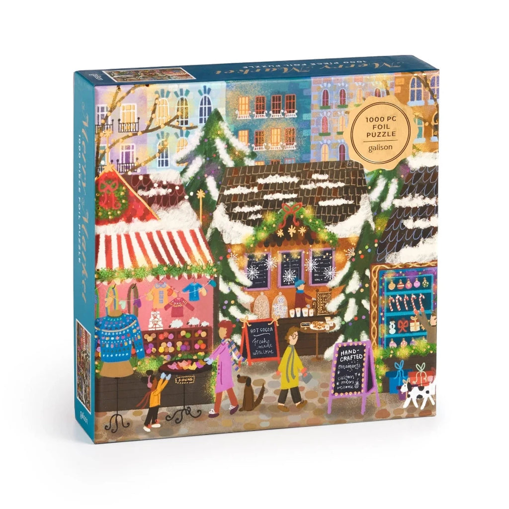 Puzzle Joy Laforme Merry Market 1000 Piece Foil Puzzle