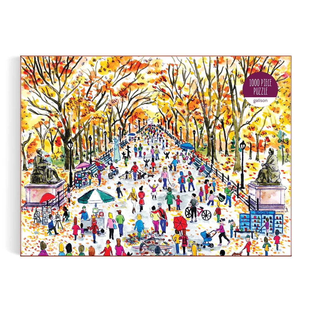 Puzzle Michael Storrings Fall In Central Park 1000 Piece Puzzle