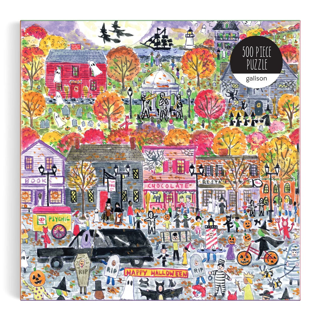 Puzzle Michael Storrings Halloween Parade 500 Piece Puzzle