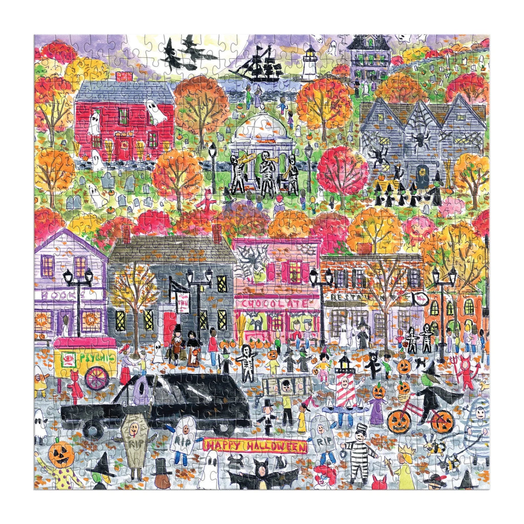 Puzzle Michael Storrings Halloween Parade 500 Piece Puzzle