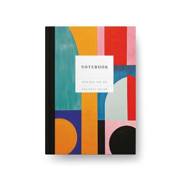 Notebook Kaleido Abstract Dream Hardback Design No.22