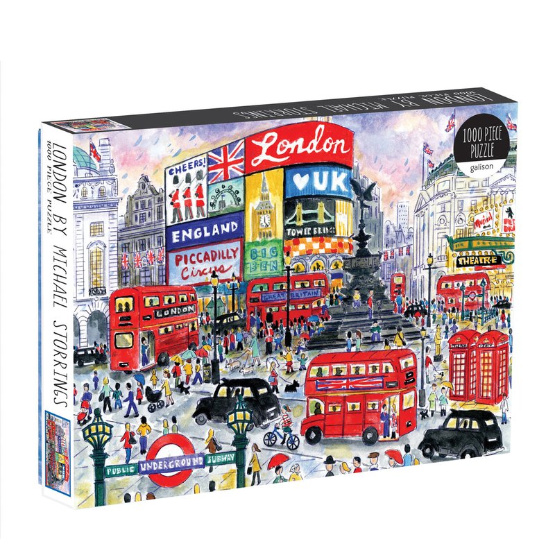 Puzzle London Michael Storrings 1000 Piece Jigsaw Puzzle