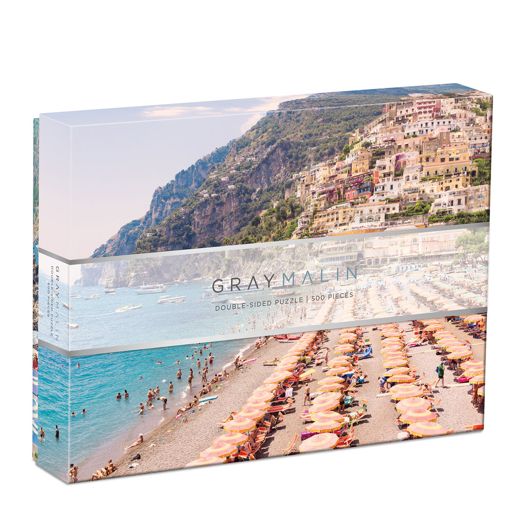 Puzzle Gray Malin Italy Double Sided 500 Piece Jigsaw Puzzle