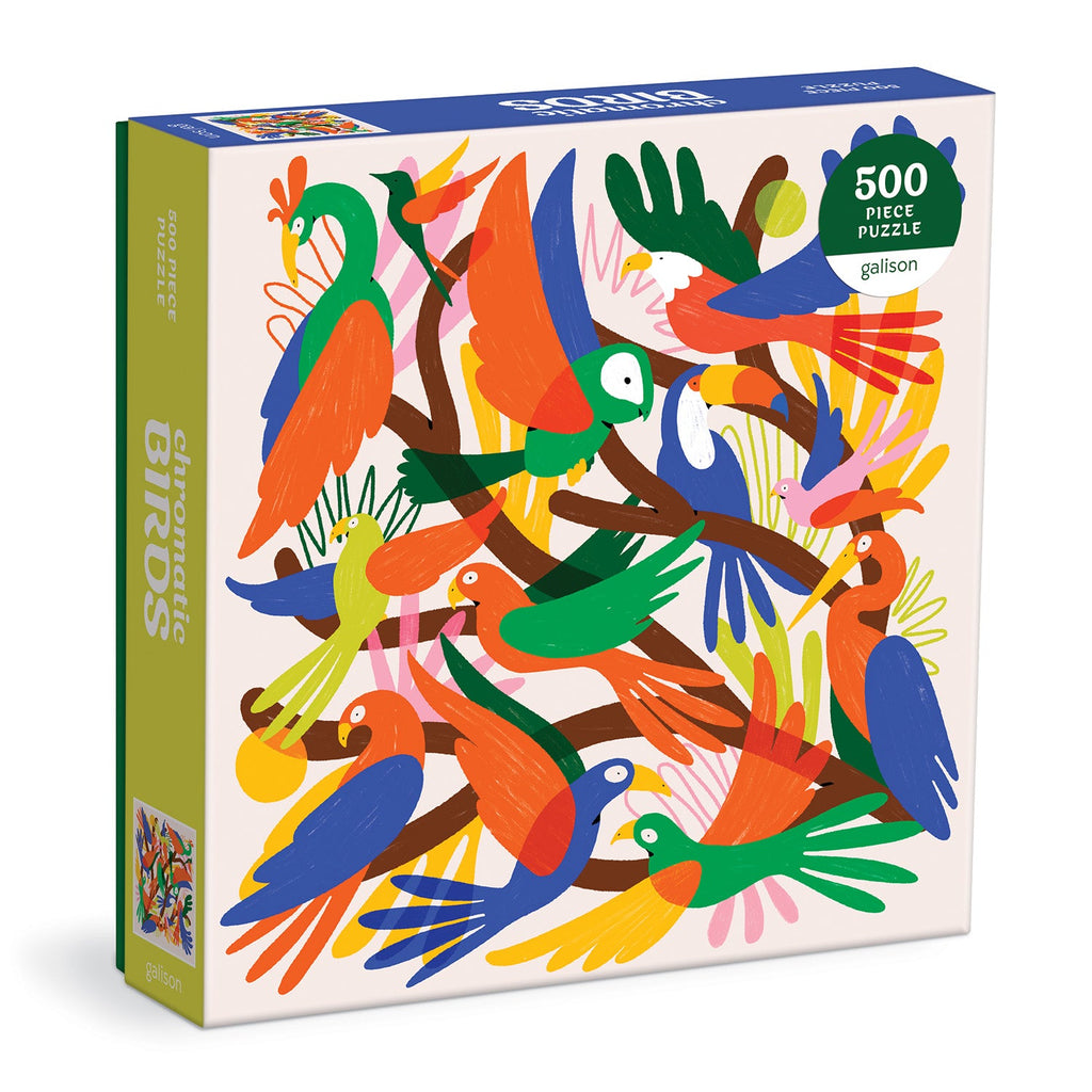 Puzzle Chromatic Birds 500 Piece Jigsaw Puzzle