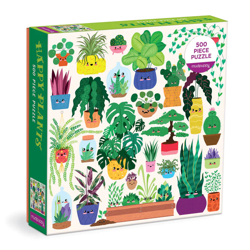 Puzzle Happy Plants 500 Piece Family Puzzle