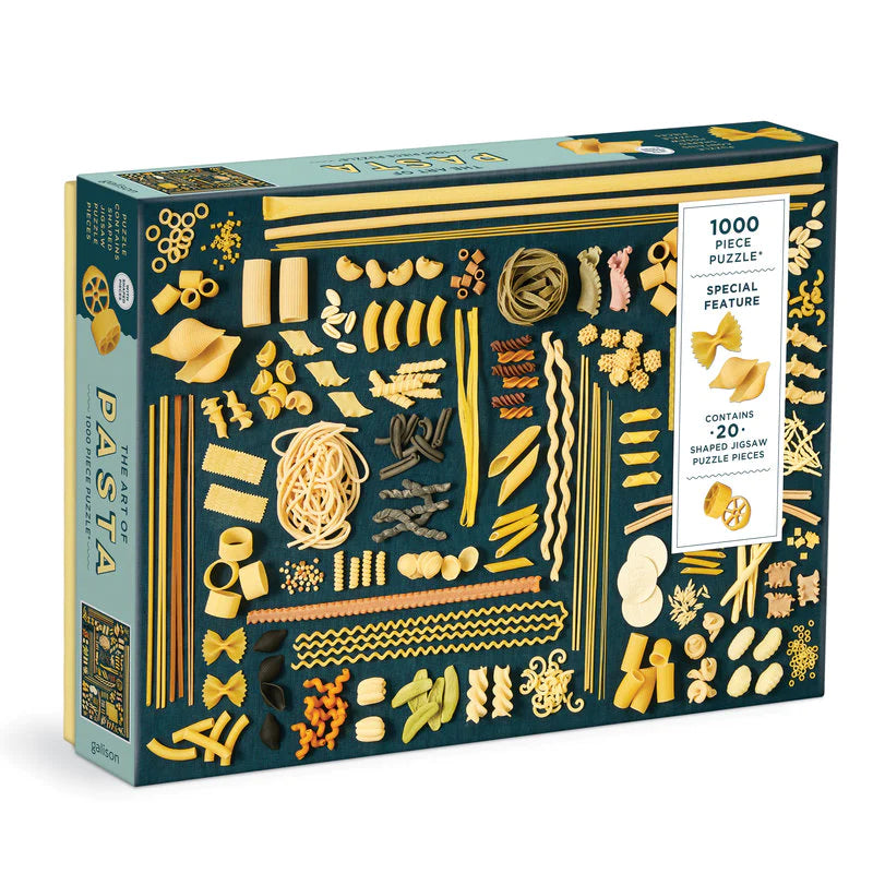 Puzzle The Art Of Pasta 1000 Piece Puzzle With Shaped Pieces