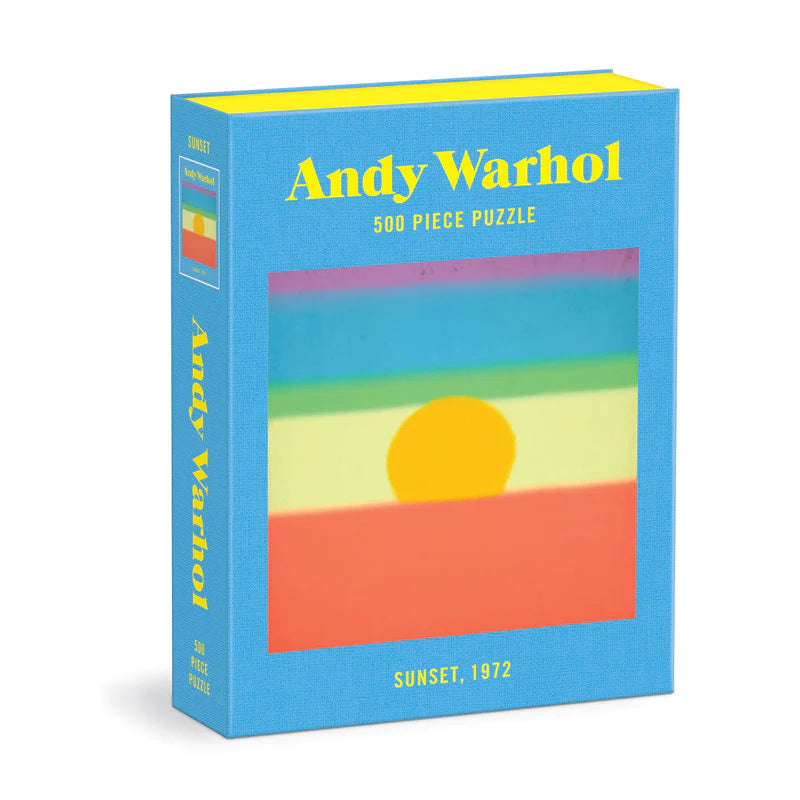 Puzzle Andy Warhol Sunset 500 Piece Book Puzzle