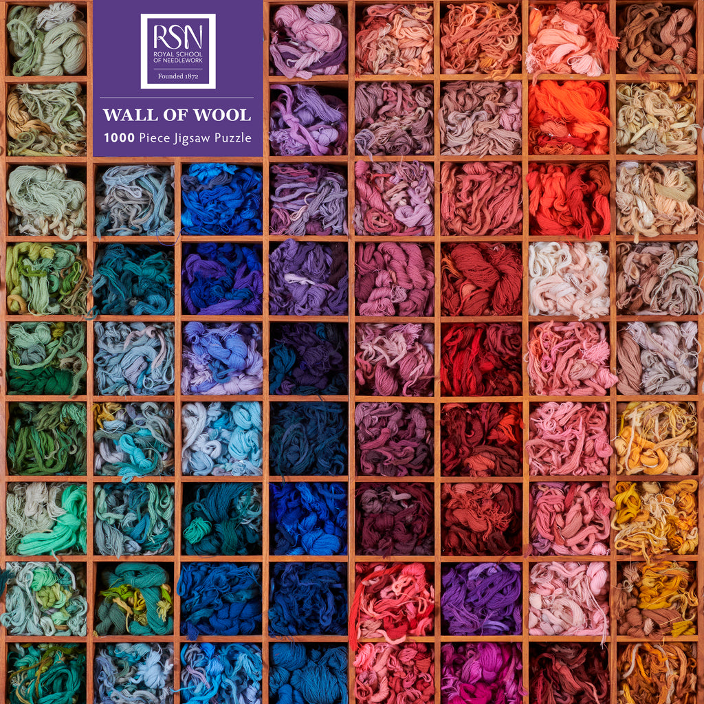 Puzzle Royal School of Needlework Wall of Wool 1000 Piece Jigsaw Puzzle