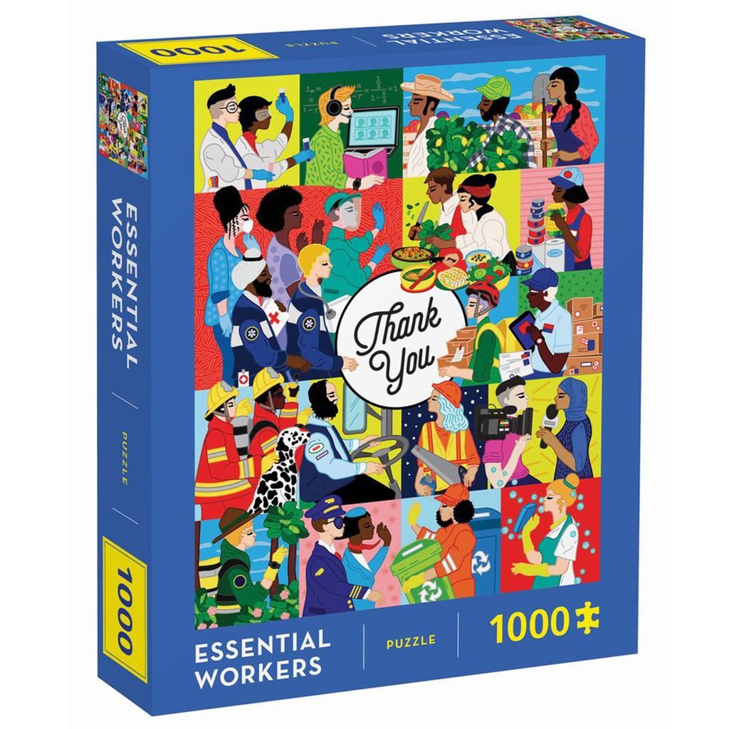 Puzzle Essential Workers 1000 Piece Jigsaw Puzzle