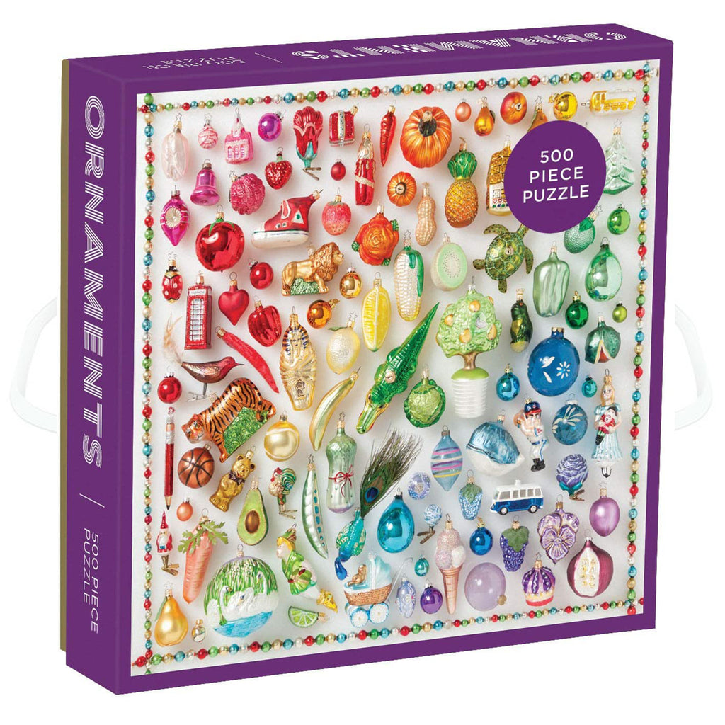 Puzzle Rainbow Ornaments 500 Piece Jigsaw Puzzle