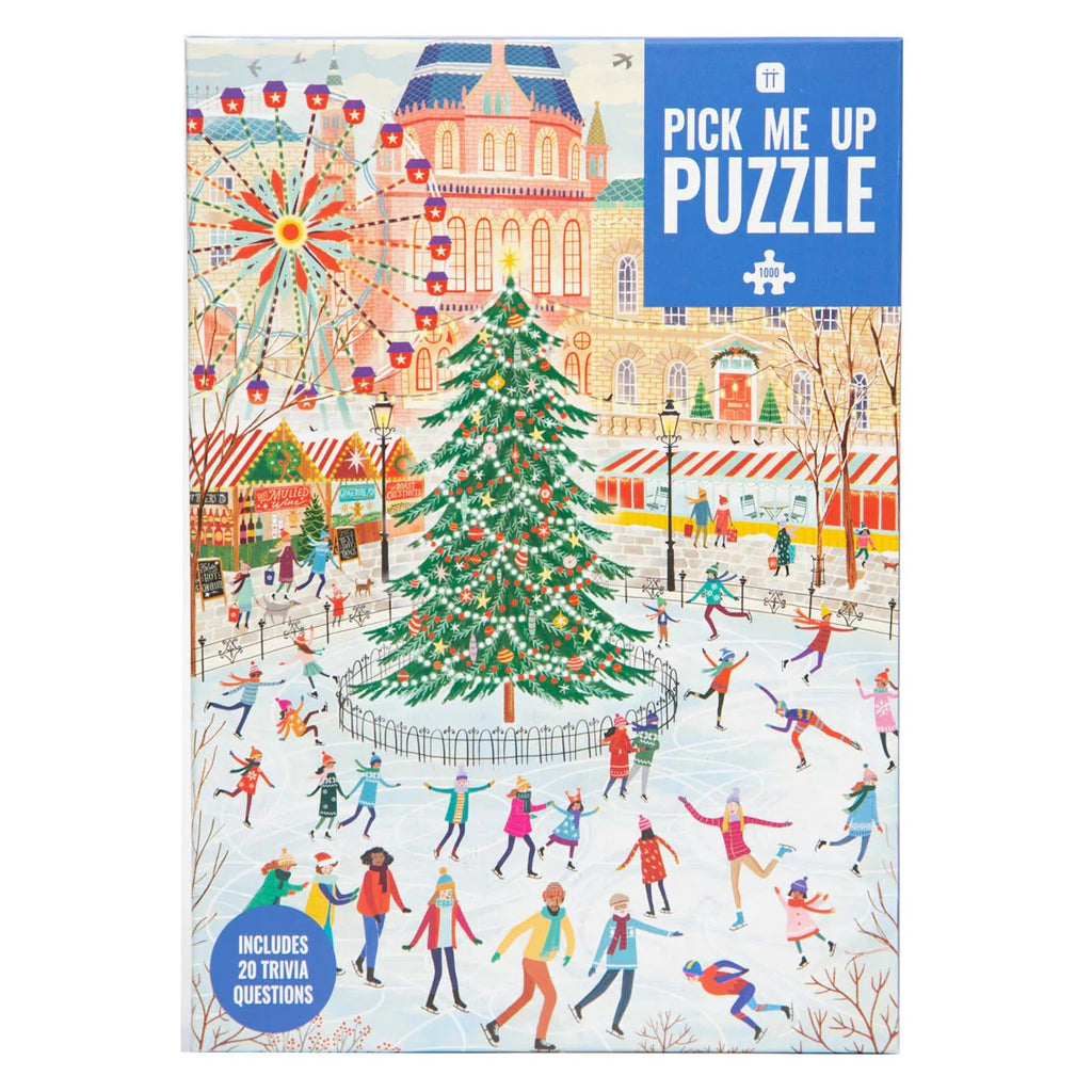 Puzzle Pick Me Up Puzzle Ice Skating 1000 Piece Jigsaw Puzzle