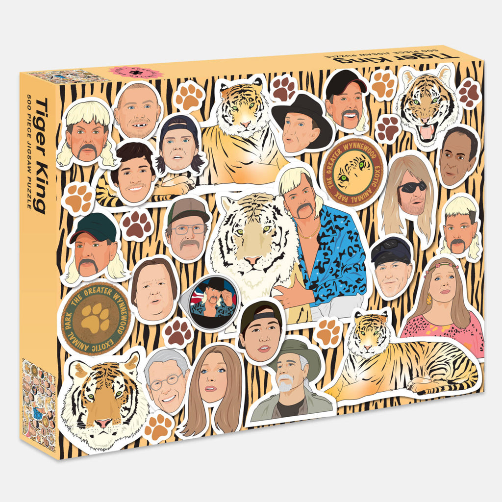Puzzle Tiger King 500 Piece Jigsaw Puzzle