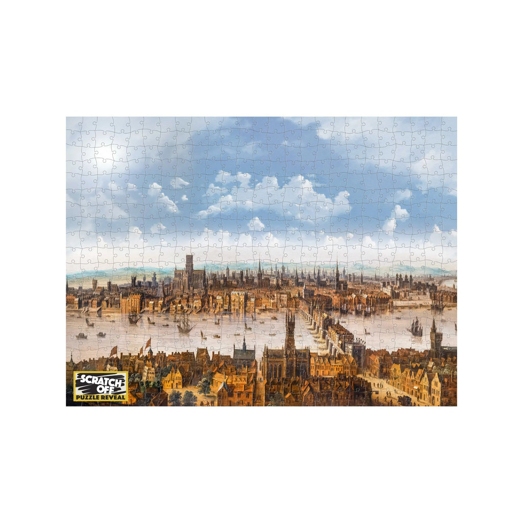 Puzzle London Scratch Off Puzzle 500 Piece Puzzle