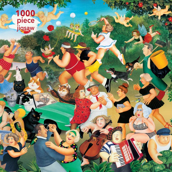 Puzzle Good Times, Beryl Cook 1000 Piece Jigsaw Puzzle