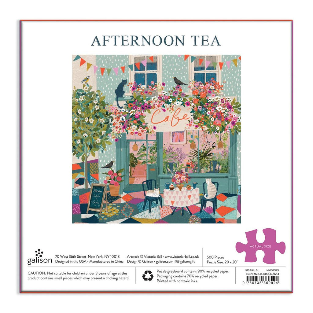 Puzzle Afternoon Tea 500 Piece Jigsaw Puzzle