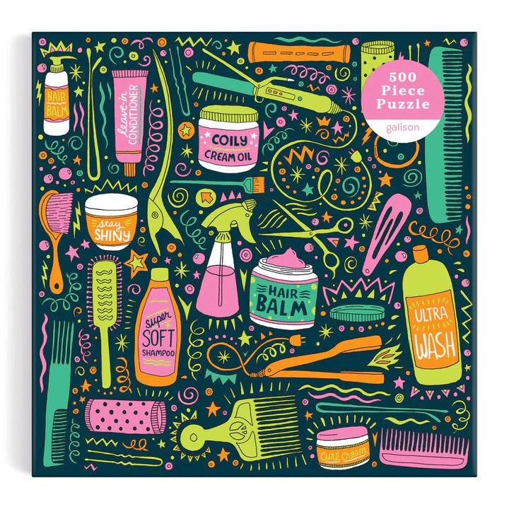 Puzzle Andrea Pippins I Love My Hair Tools 500 Piece Jigsaw Puzzle