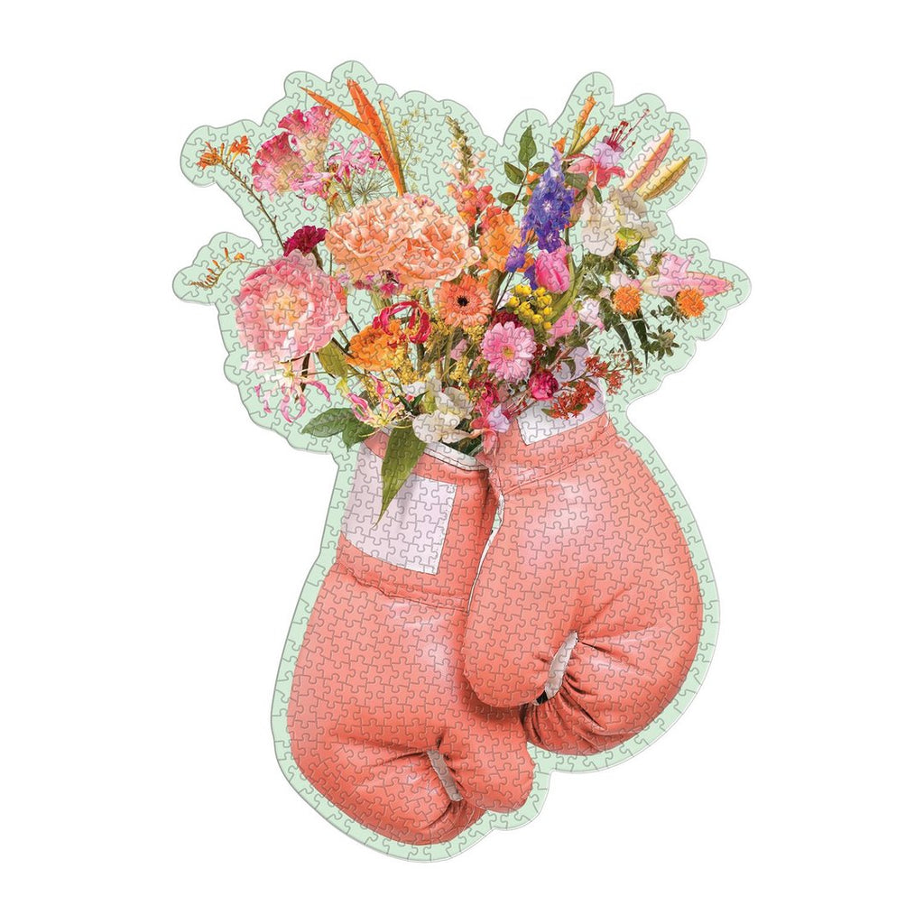 Puzzle Flower Power 750 Piece Shaped Jigsaw Puzzle