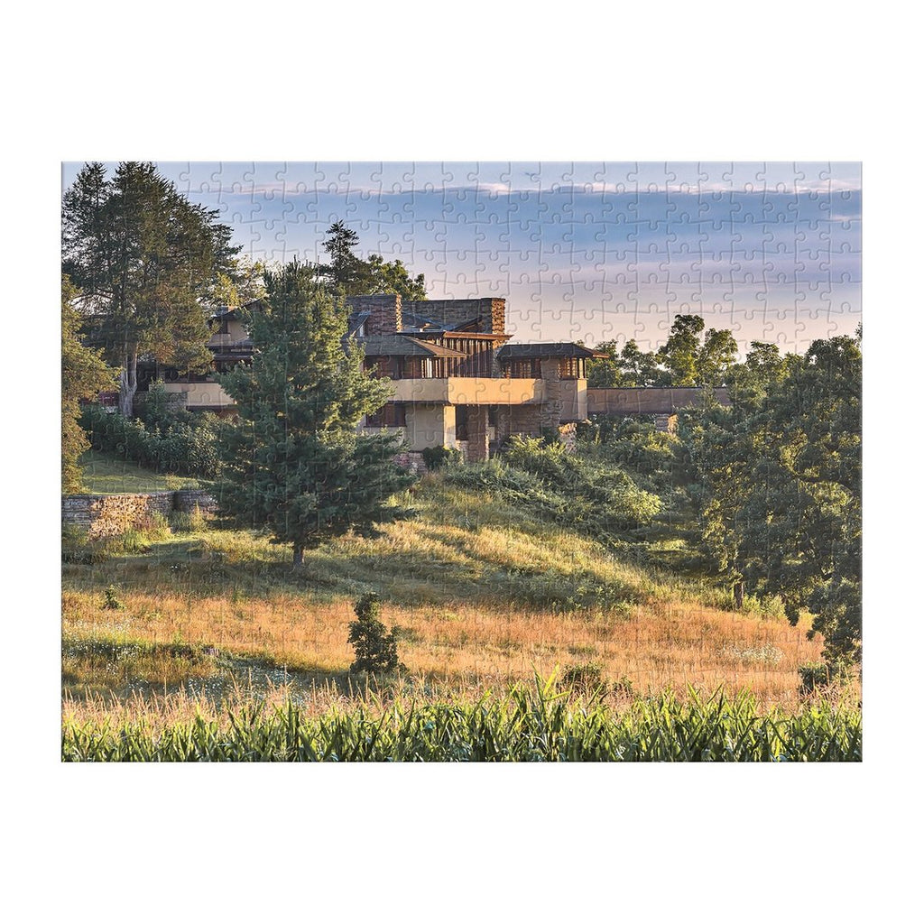 Puzzle Frank Lloyd Wright Taliesin And Taliesin West - 500 Piece Double Sided Jigsaw Puzzle