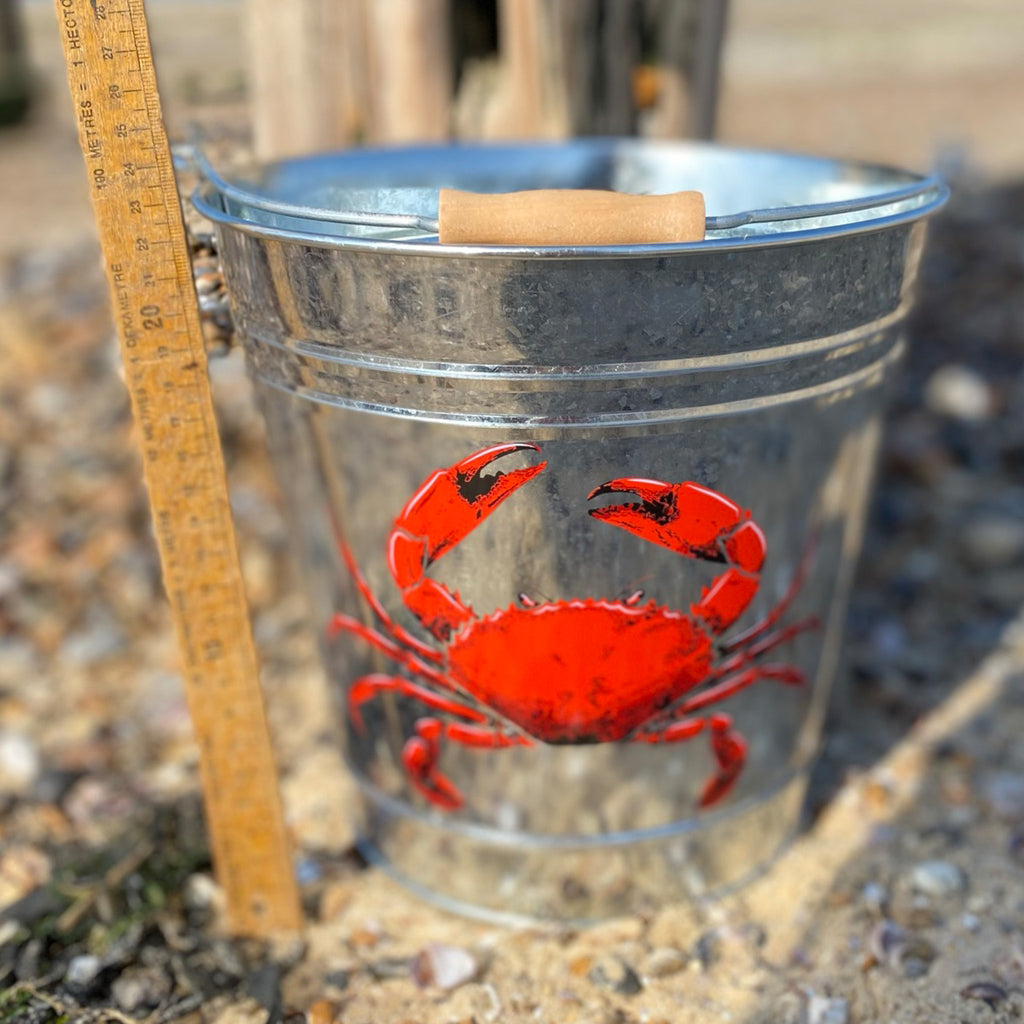 Bucket Metal Crab Bucket by Yello 6 Litres