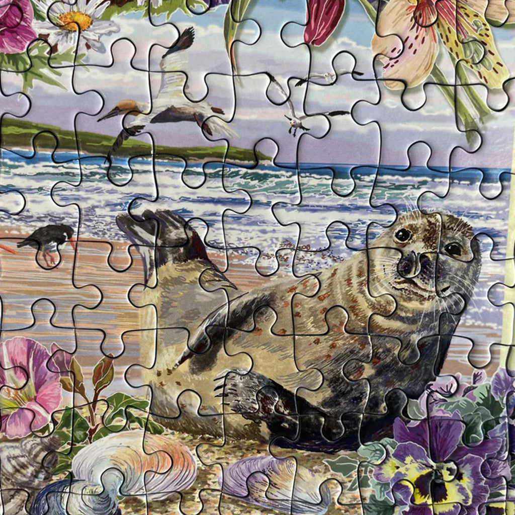 Puzzle Through The Seasons 1000 Piece Jigsaw Puzzle