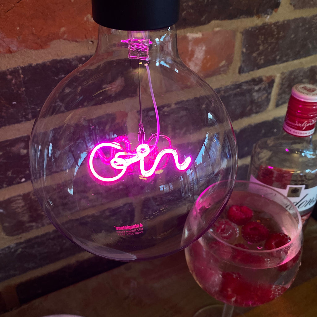 Led Filament Bulb - Pink Gin Screw Up