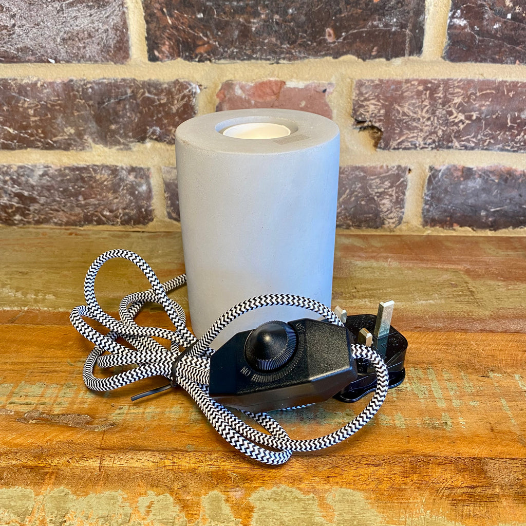 Lamp Base Concrete Lamp Base Dimmable Georges Whitstable