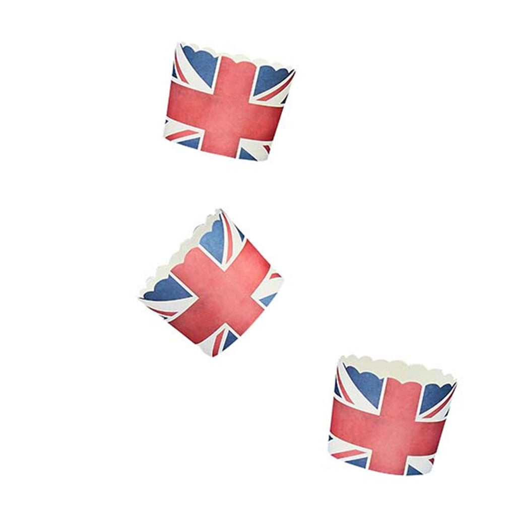King Charles III Coronation Union Jack Food Cups 10 Pack