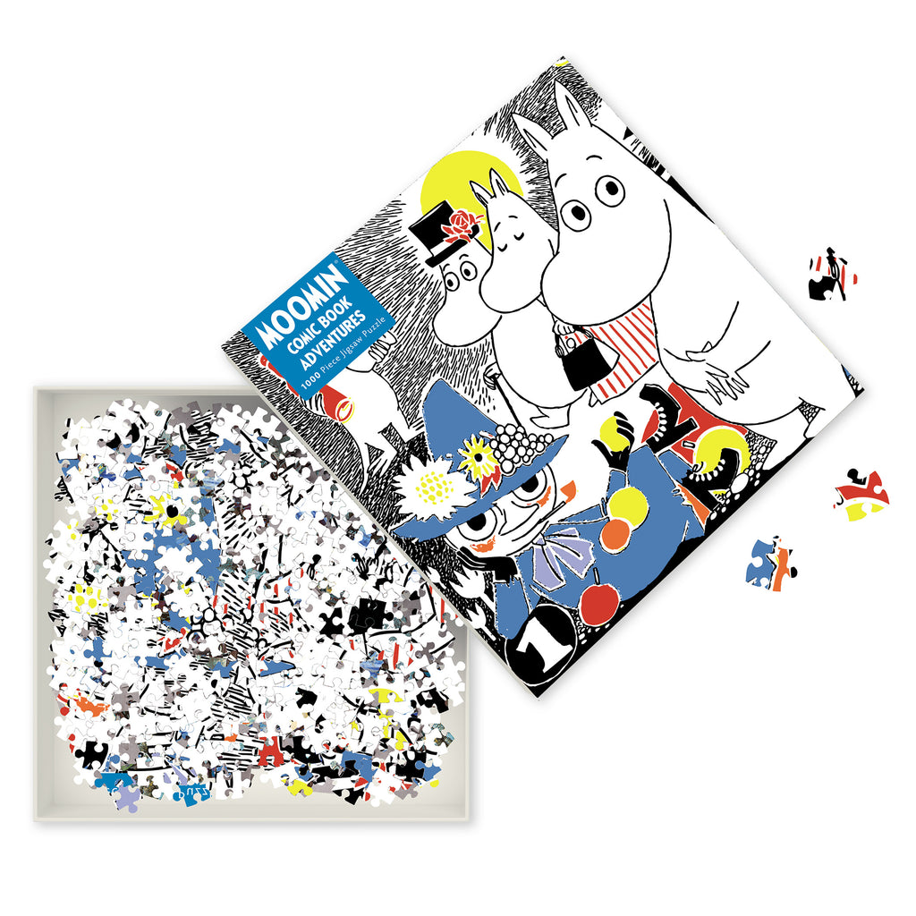 Puzzle Moomin Comic Strip Book One 1000 Piece Jigsaw Puzzle