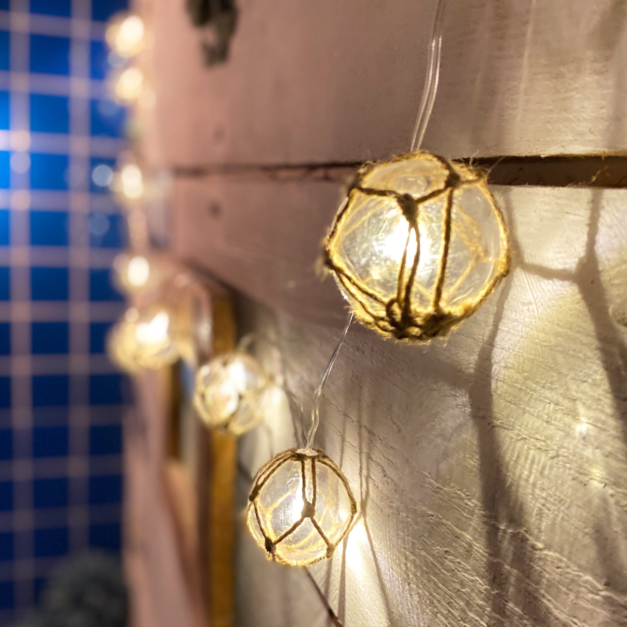 Lights - 10 Mini Globes with Rope LED Fairy Light String – Georges  Whitstable