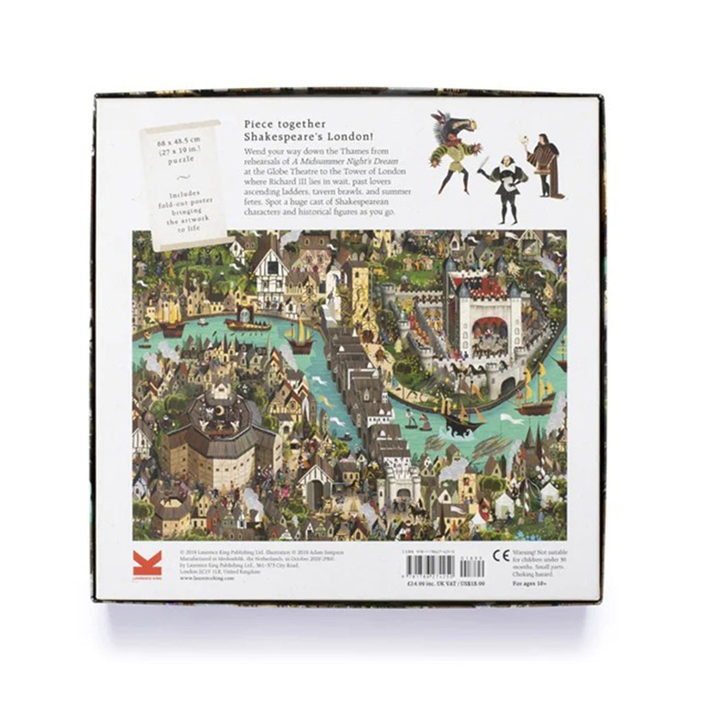 Puzzle World Of Shakespeare 1000 Piece Jigsaw Puzzle