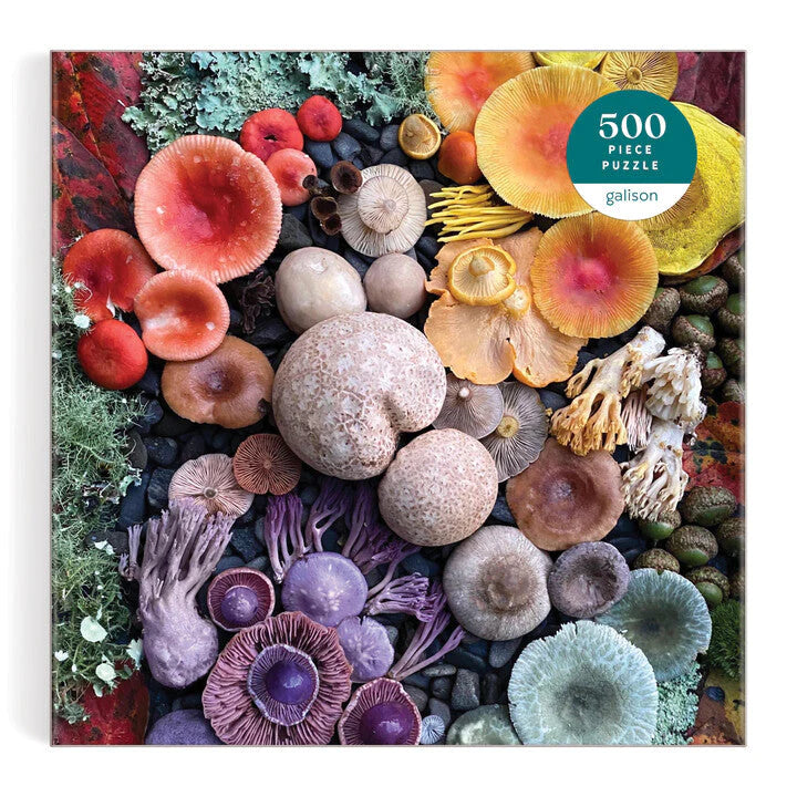 Puzzle Shrooms In Bloom 500 Piece Jigsaw Puzzle