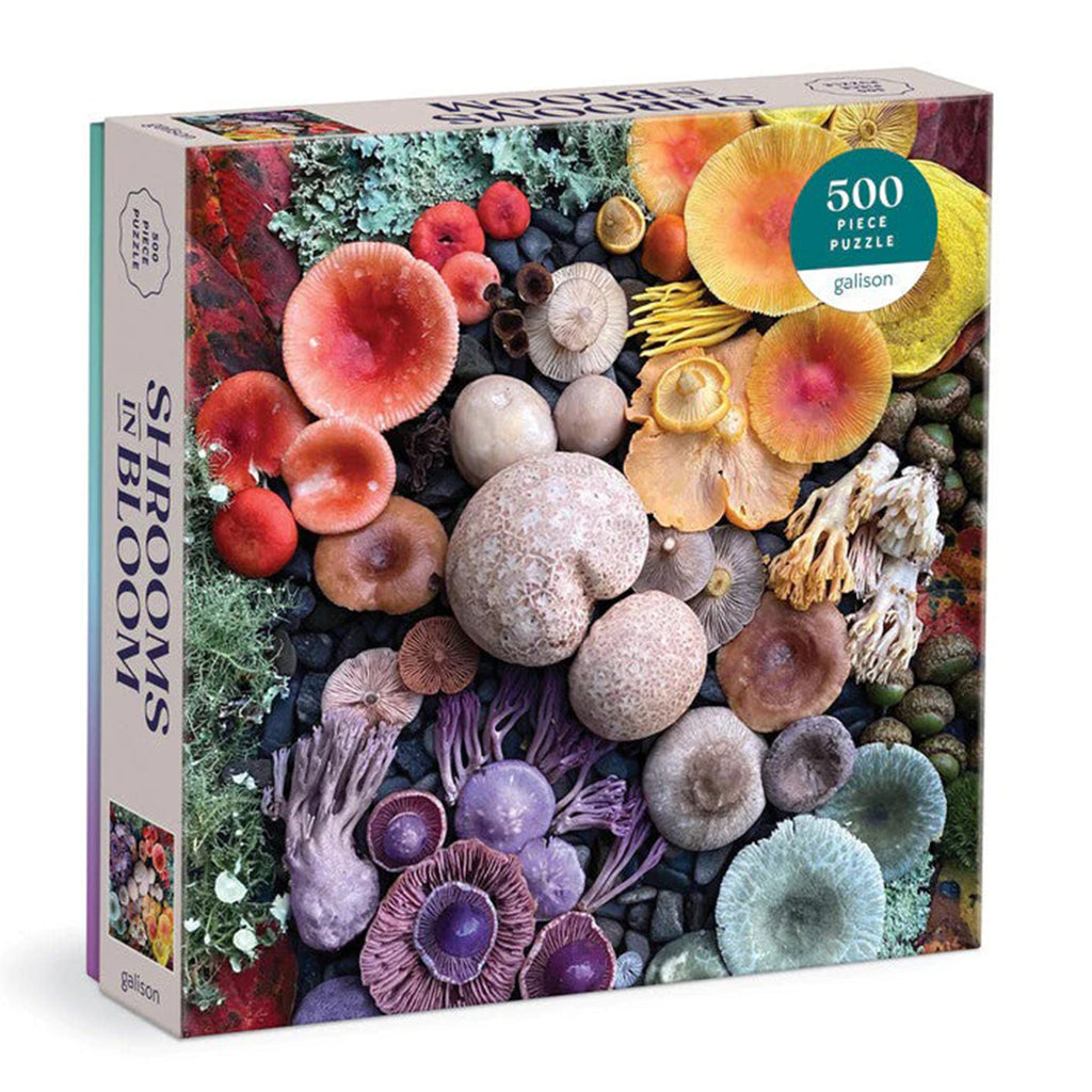 Puzzle Shrooms In Bloom 500 Piece Jigsaw Puzzle
