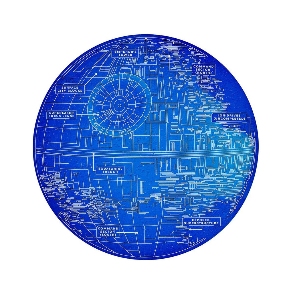 Puzzle Death Star 1000 Piece Double-Sided Jigsaw Puzzle