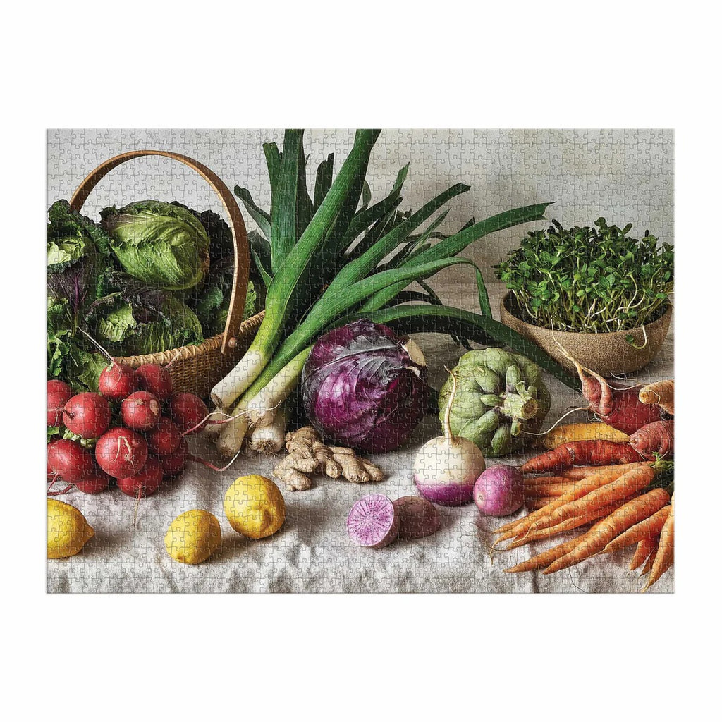 Puzzle The Greenmarket Table 1500 Piece Jigsaw Puzzle