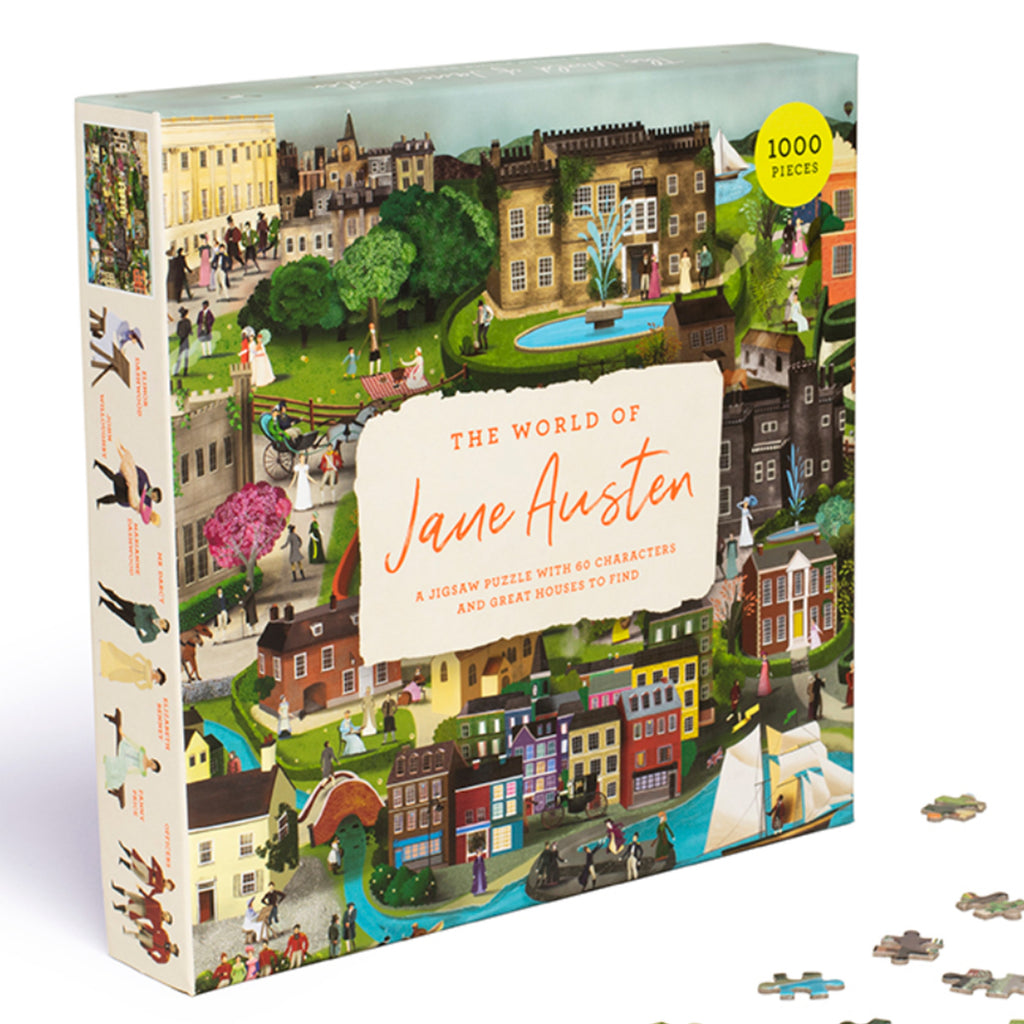 Puzzle The World Of Jane Austen 1000 Piece Jigsaw Puzzle