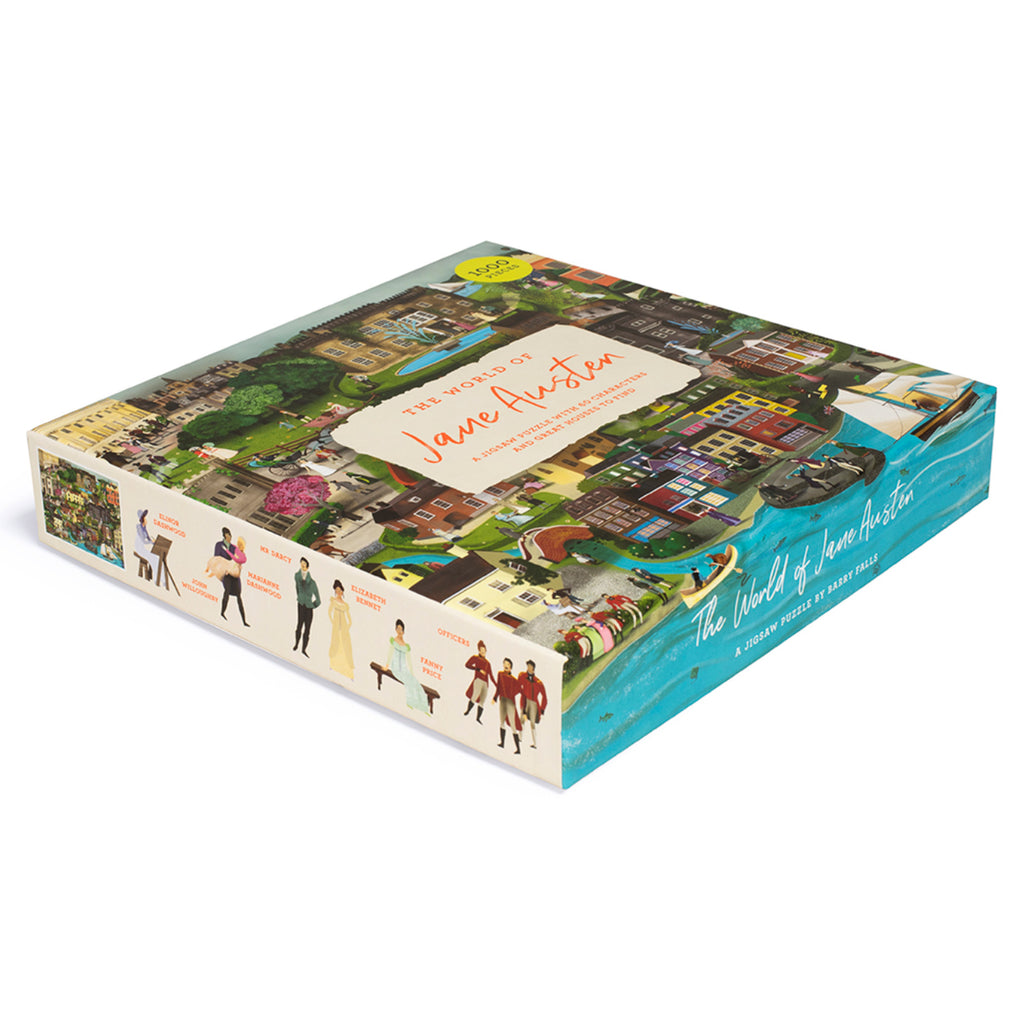 Puzzle The World Of Jane Austen 1000 Piece Jigsaw Puzzle