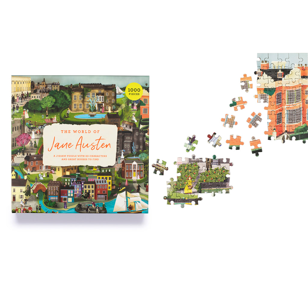 Puzzle The World Of Jane Austen 1000 Piece Jigsaw Puzzle