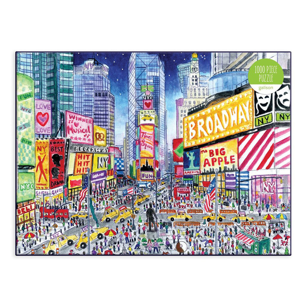 Puzzle Michael Storrings Times Square 1000 Piece Jigsaw Puzzle
