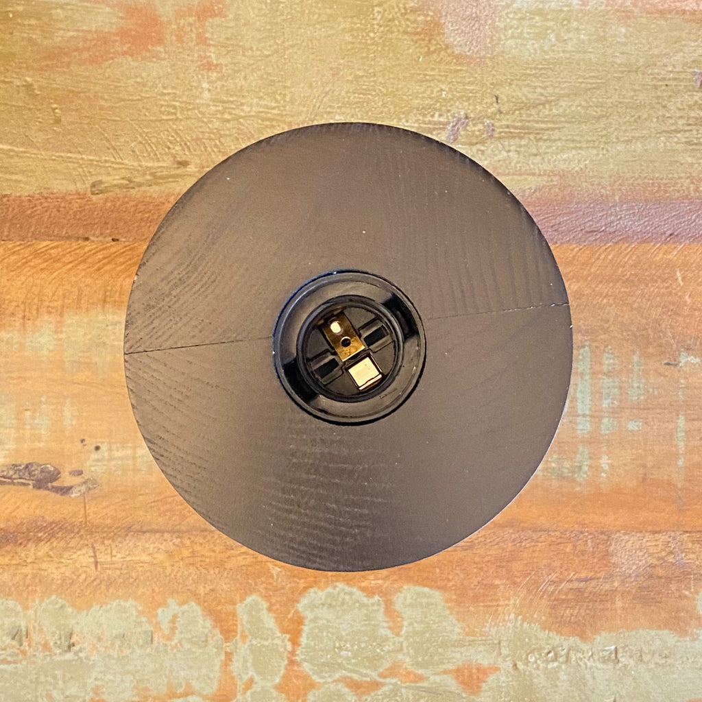 Lamp Wireless Black Wooden Lamp Base