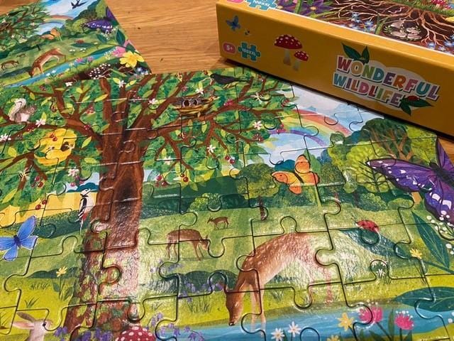 Puzzle Wonderful Wildlife 100 Piece Jigsaw Puzzle